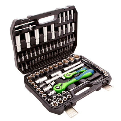 Набор инструментов 108 предметов, CrV, 1/2", 1/4" Сибртех по ценам производителя в Екатеринбурге с доставкой по всей России