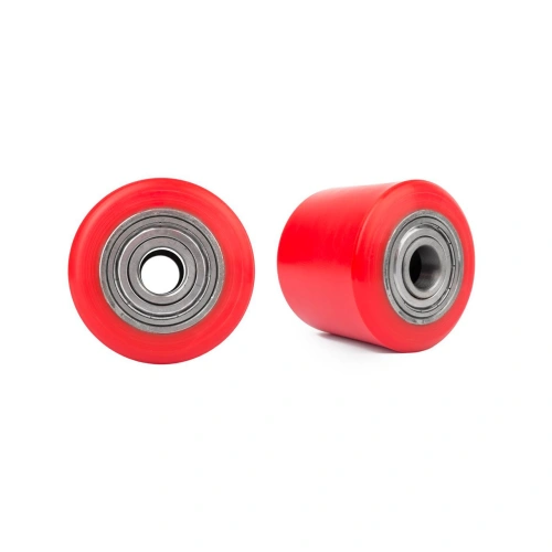 Колесо полиуретан 80х70 мм с подшипником для тележек и платформ BF/DF-III/RHP/AC/DF/CW2/PWH/CRA/CRO по ценам производителя в Екатеринбурге с доставкой по всей России