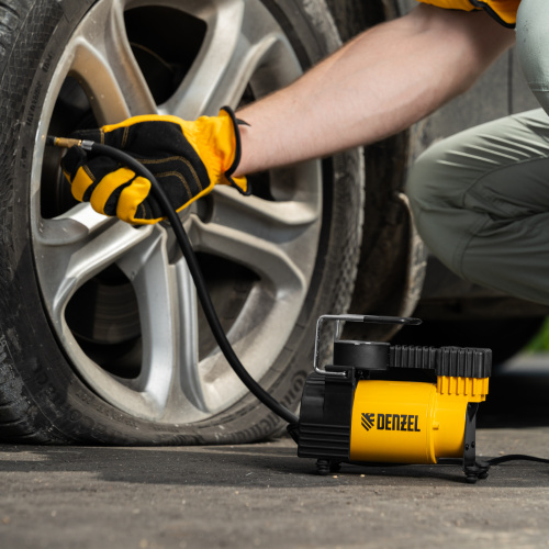 Компрессор автомобильный DС-20,12 В, 7 атм, 35 л/мин Denzel по ценам производителя в Екатеринбурге с доставкой по всей России