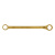 Ключ накидной, 22 х 24 мм, желтый цинк Сибртех по ценам производителя в Екатеринбурге с доставкой по всей России
