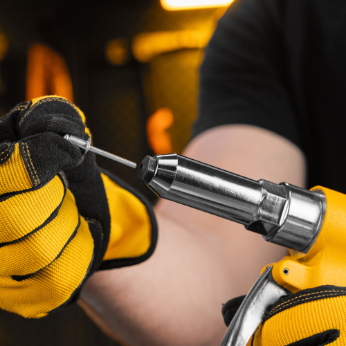 Пневматический заклепочник PR4, 2,4-4,8 мм Denzel по ценам производителя в Екатеринбурге с доставкой по всей России