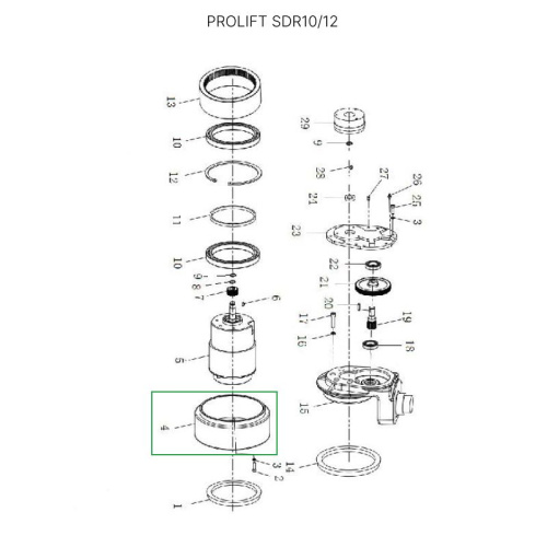Ведущее колесо для штабелеров SDR 1-1,2 т, SD15, SD15L, SK15 по ценам производителя в Екатеринбурге с доставкой по всей России