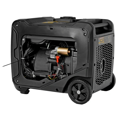 Генератор инверторный GS-5500iSE, 5,5 кВт, 230 В, закрытый корпус,электростартер Denzel по ценам производителя в Екатеринбурге с доставкой по всей России