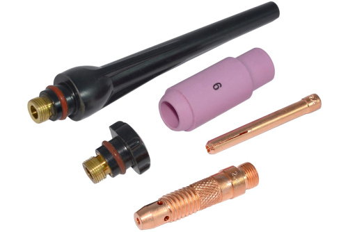 Горелка сварочная TIG  с газовым охлаждением WP-17 (2-pin, 4м) / Torch for TIG welding по ценам производителя в Екатеринбурге с доставкой по всей России