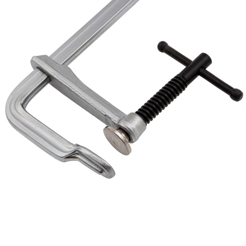 Струбцина F-образная, 100x400мм, кованая Denzel по ценам производителя в Екатеринбурге с доставкой по всей России