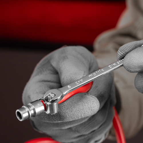 Ключ комбинированный, 6 мм, CrV, полированный хром Matrix по ценам производителя в Екатеринбурге с доставкой по всей России