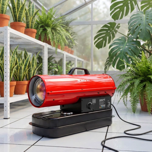 Дизельная тепловая пушка DHB-10i, 10 кВт, 400 м3/ч, прямой нагрев, термостат MTX по ценам производителя в Екатеринбурге с доставкой по всей России