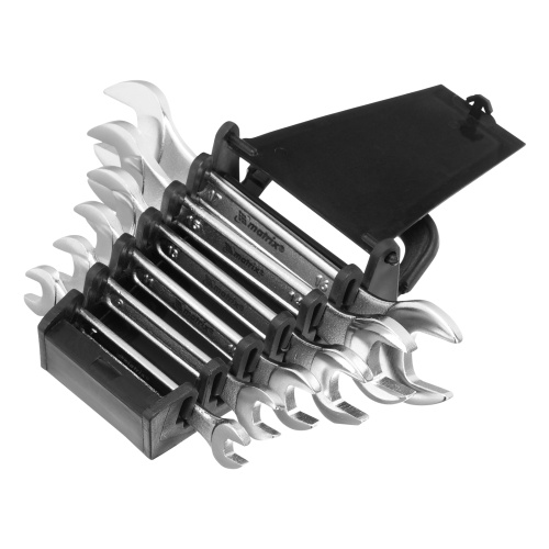 Набор ключей рожковых, 6-17 мм, 6 шт, CrV, хромированные Matrix по ценам производителя в Екатеринбурге с доставкой по всей России