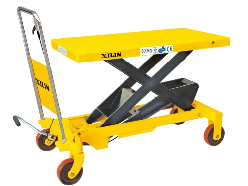 Стол подъемный передвижной 800 кг 420-1000 мм (1000х510 мм) XILIN SP800 по ценам производителя в Екатеринбурге с доставкой по всей России