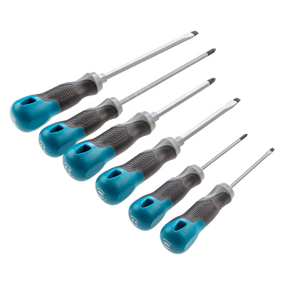 Набор отверток 6 шт, S2, трехкомпонентная рукоятка Gross по ценам производителя в Екатеринбурге с доставкой по всей России