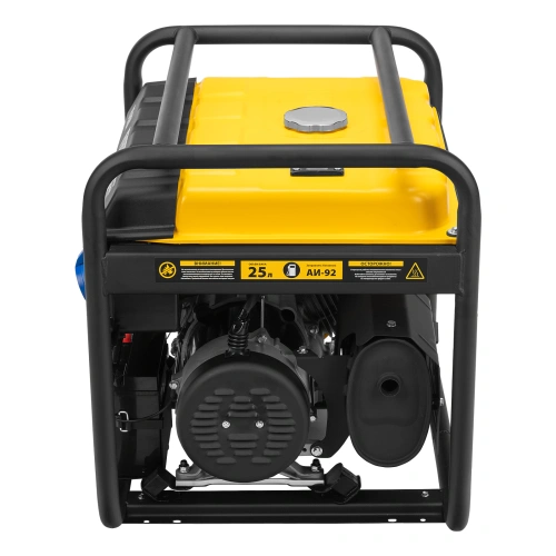 Генератор бензиновый PS 55 EA, 5.5 кВт, 230 В, 25 л, коннектор автоматики, электростартер Denzel по ценам производителя в Екатеринбурге с доставкой по всей России