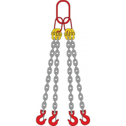 Строп цепной 4СЦ, 45т - 9,5м по ценам производителя в Екатеринбурге с доставкой по всей России