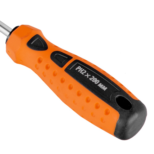 Отвертка "Point", PH2х 200 мм, CS, двухкомпонентная рукоятка Sparta по ценам производителя в Екатеринбурге с доставкой по всей России