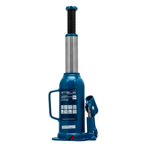 Домкрат гидравлический бутылочный, 12 т, h подъема 227-457 мм Stels по ценам производителя в Екатеринбурге с доставкой по всей России