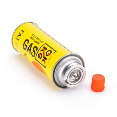 Газ для порт. плит ОККE (520 мл. метал.баллон, цанг. всесезонный), 12 шт/уп по ценам производителя в Екатеринбурге с доставкой по всей России