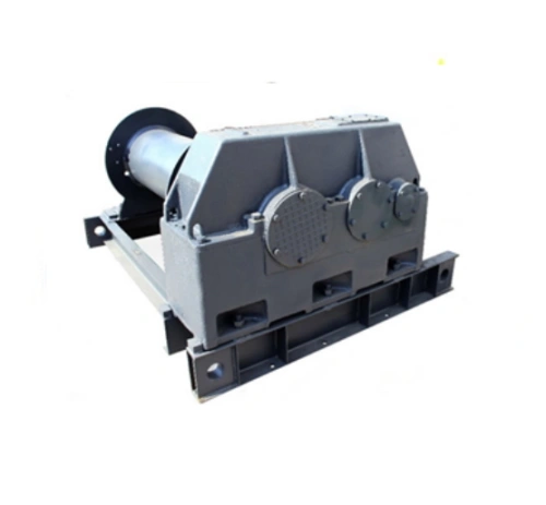 Лебедка тяговая ТЭЛ-15 г/п 15000 кг Н-300 м (без каната) по ценам производителя в Екатеринбурге с доставкой по всей России