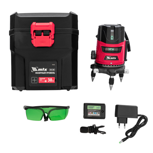 Лазерный уровень CRL-30G, 30 м, зеленый луч, акк. Li 2400 mah, резьба 5/8" MTX по ценам производителя в Екатеринбурге с доставкой по всей России