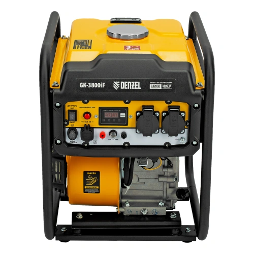 Генератор инверторный GK-3800iF, 3,8 кВт, 230 В, ручной старт DENZEL по ценам производителя в Екатеринбурге с доставкой по всей России