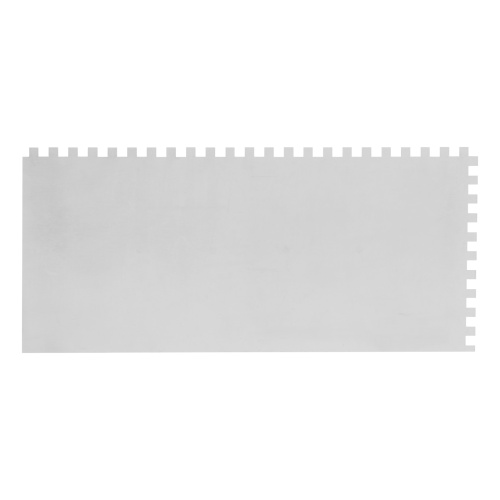 Гладилка стальная, 280 х 130 мм, зеркальная полировка, пластмассовая ручка, зуб 6 х 6 мм Matrix купить в Москве с доставкой по всей России | ProtosMarket.ru