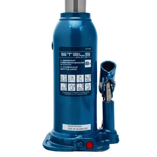 Домкрат гидравлический бутылочный, 8 т, h подъема 222-447 мм Stels по ценам производителя в Екатеринбурге с доставкой по всей России