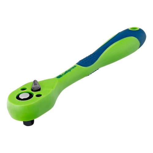 Ключ-трещотка 3/8", CrV, 72 зуба, с быстрым сбросом Сибртех по ценам производителя в Екатеринбурге с доставкой по всей России