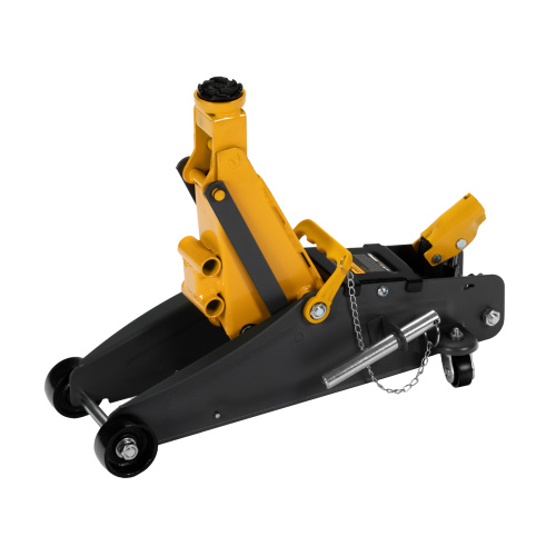 Домкрат гидравлический подкатной с фиксатором, 2,8 т, 135-385 мм, в кейсе Denzel по ценам производителя в Екатеринбурге с доставкой по всей России