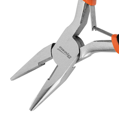 Длинногубцы прямые Mini, 130 мм, никелированные, авторазжим Sparta по ценам производителя в Екатеринбурге с доставкой по всей России