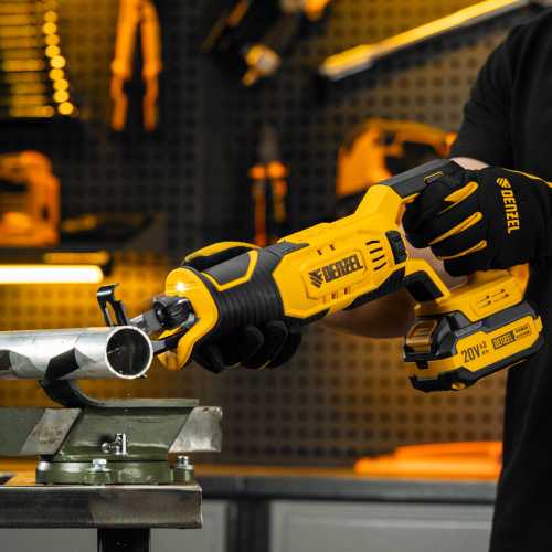 Пила сабельная аккумуляторная RS-180, Li-Ion, 20 В Denzel по ценам производителя в Екатеринбурге с доставкой по всей России