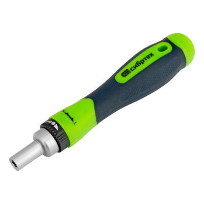 Отвертка реверсивная для точных работ с набором бит и торцевых головок, 32 предмета, CrV Сибртех по ценам производителя в Екатеринбурге с доставкой по всей России