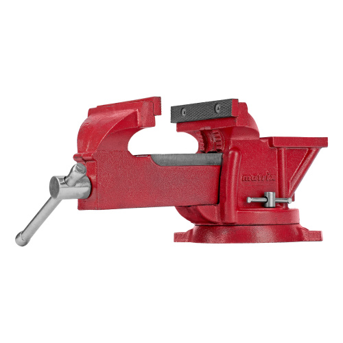 Тиски слесарные, 125 мм, поворотные, с наковальней Matrix по ценам производителя в Екатеринбурге с доставкой по всей России