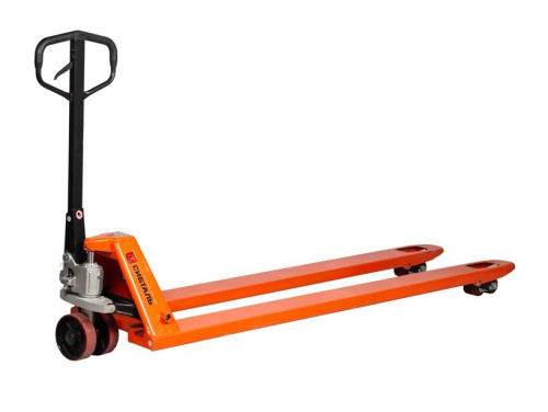 Гидравлическая тележка (рокла) ACR, 2,5 т, Вилы: 2000 Х 550, СибТаль, полиуретановые колеса по ценам производителя в Екатеринбурге с доставкой по всей России