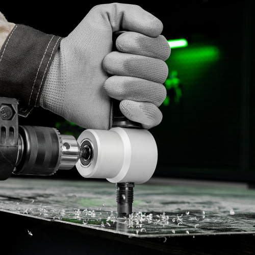 Насадка на дрель для резки листового металла до 1.8 мм Сибртех по ценам производителя в Екатеринбурге с доставкой по всей России