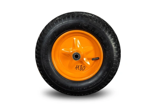 Колесо пневматическое резиновое 370 мм 3.50-8 (подшипник 16 мм) по ценам производителя в Екатеринбурге с доставкой по всей России