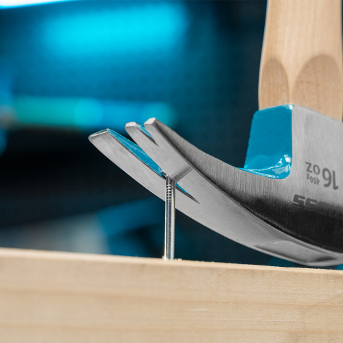 Молоток-гвоздодер, 450 г, угол 75, магнит, обрезиненная рукоятка American hickory GROSS по ценам производителя в Екатеринбурге с доставкой по всей России