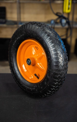 Колесо пневматическое резиновое 387 мм 4.00-8 (подшипник 12 мм) по ценам производителя в Екатеринбурге с доставкой по всей России