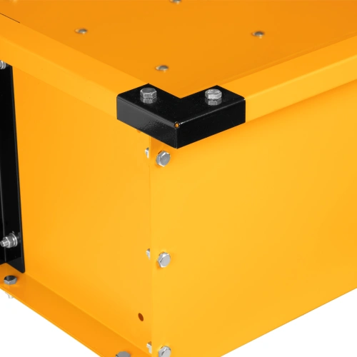 Прицеп для мотоблока TT-500, оцинк., груз. 500 кг, рег. сцепка, колеса 4.00-10, в упаковке Denzel по ценам производителя в Екатеринбурге с доставкой по всей России