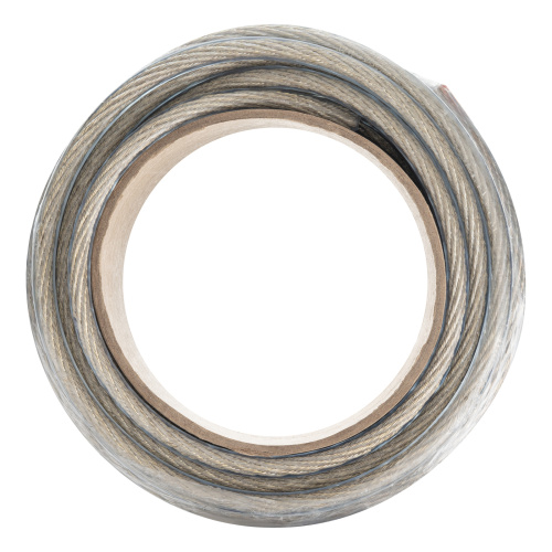 Трос металлополимерный прозрачный ПР-8.0, толщина 8.0 мм, моток 20 метров Сибртех по ценам производителя в Екатеринбурге с доставкой по всей России