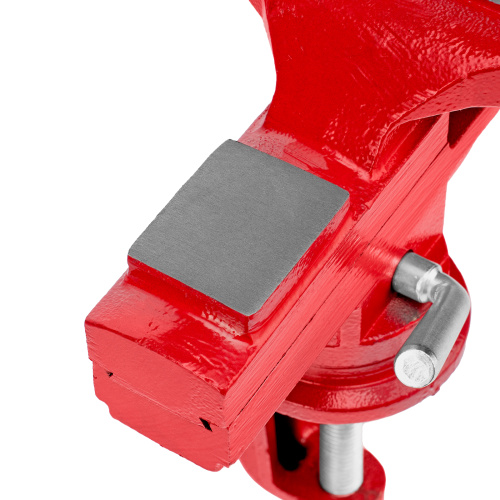 Тиски слесарные, 80 мм, настольные, поворотные, c наковальней MTX по ценам производителя в Екатеринбурге с доставкой по всей России