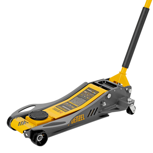 Домкрат гидравлический подкатной, 3,8 т, 110-580 мм, быстрый подъем, низкий подхват, проф. Denzel по ценам производителя в Екатеринбурге с доставкой по всей России