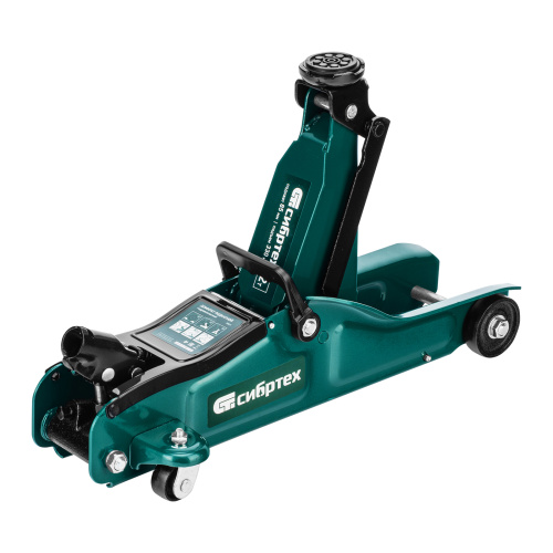 Домкрат гидравлический подкатной, 2 т, 85-330 мм, низкий подхват, в пласт. кейсе Сибртех по ценам производителя в Екатеринбурге с доставкой по всей России