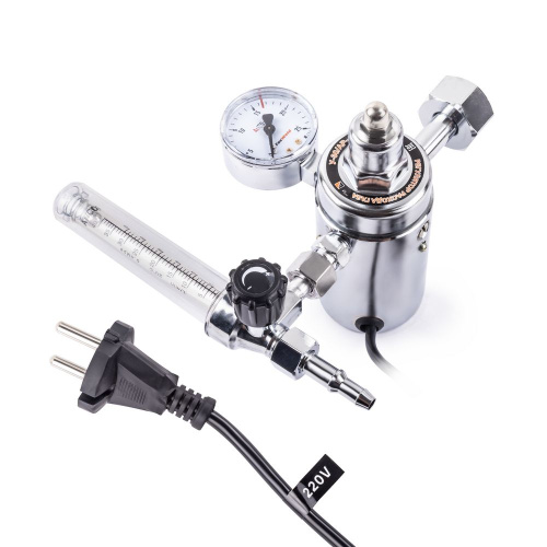 Регулятор расхода газа У-30/АР-40-1P-230В (универсальный, 1 манометр, подогреватель, латунь) по ценам производителя в Екатеринбурге с доставкой по всей России