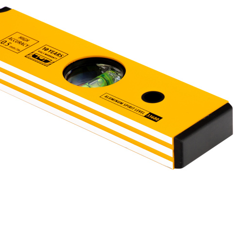 Уровень алюминиевый, 400 мм, фрезерованный, 3 глазка Denzel по ценам производителя в Екатеринбурге с доставкой по всей России