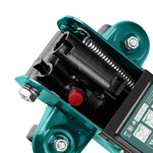 Домкрат гидравлический подкатной, 2 т, 135-320 мм, в пласт. кейсе Сибртех по ценам производителя в Екатеринбурге с доставкой по всей России