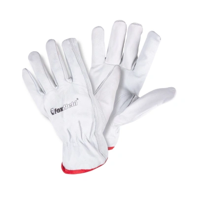 Перчатки кожаные мягкие FOXWELD "Акула" СА-03 купить в Москве с доставкой по всей России | ProtosMarket.ru