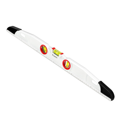 Уровень алюминиевый литой, фрезерованный, 3 глазка, две ударные площадки, 600 мм Matrix по ценам производителя в Екатеринбурге с доставкой по всей России