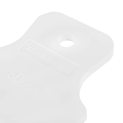 Шпатель, белая резина, 60 мм Сибртех по ценам производителя в Екатеринбурге с доставкой по всей России