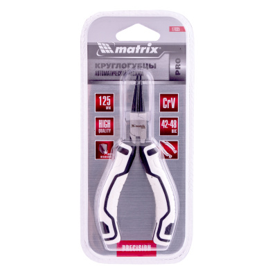 Круглогубцы Mini, 125 мм, авторазжим, Pro Matrix по ценам производителя в Екатеринбурге с доставкой по всей России