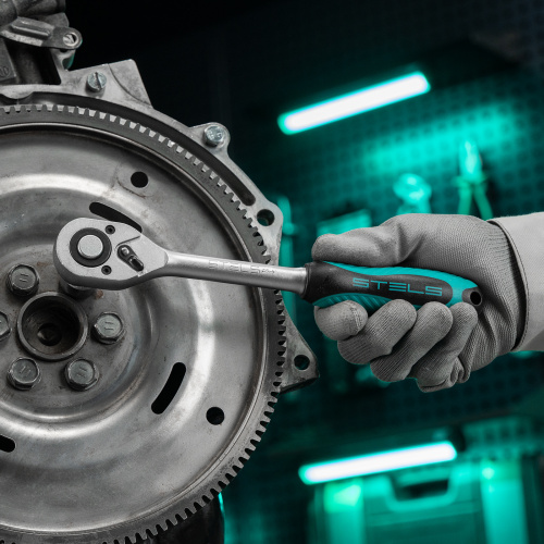 Набор торцевых головок с трещоткой 1/2", 24 предмета Stels по ценам производителя в Екатеринбурге с доставкой по всей России