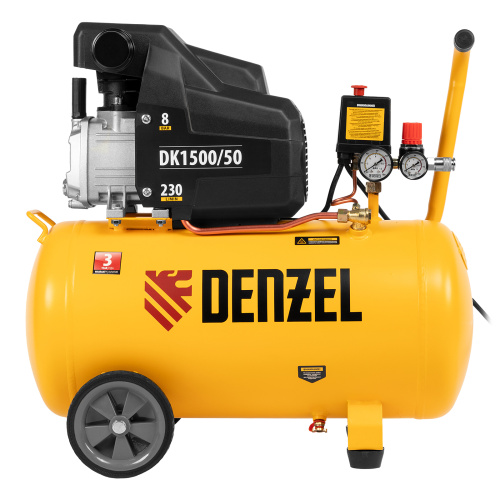 Компрессор воздушный DK1500/50, Х-PRO 1.5 кВт, 230 л/мин, 50 л Denzel по ценам производителя в Екатеринбурге с доставкой по всей России