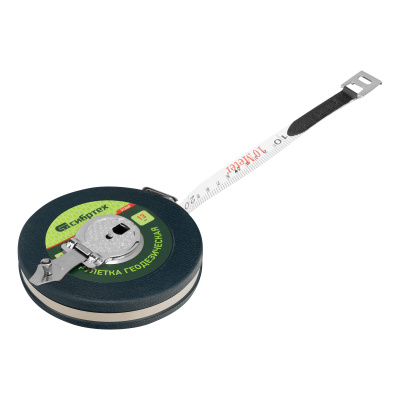 Рулетка геодезическая 10 м х 13 мм, закрытый корпус, фибергласовая лента Сибртех по ценам производителя в Екатеринбурге с доставкой по всей России